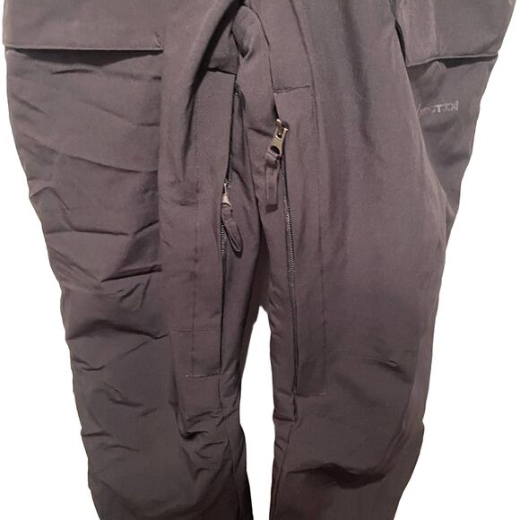 Arctix Men's Eco Friend Corkscrew Bib Overalls black small 32inseam - Picture 3 of 12